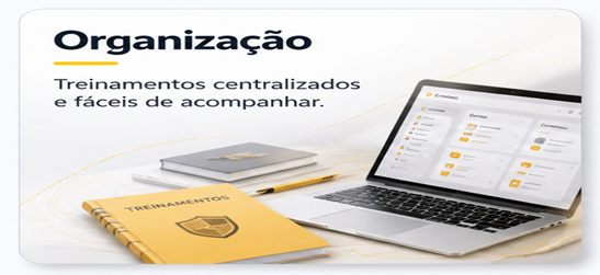 Organização de treinamentos na UniGuardião